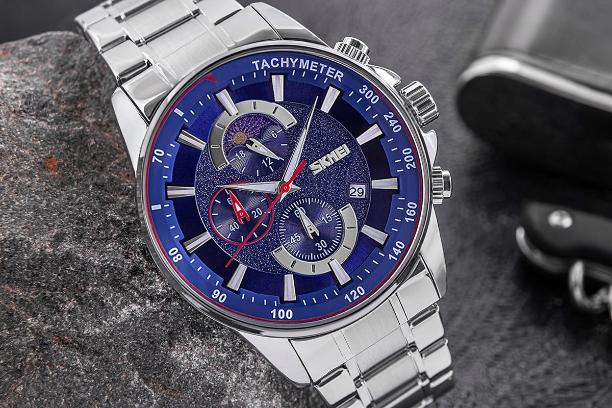 Herrenuhr Skmei 9250SIBU + BOX