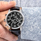 Herrenuhr Giewont Chronograph Saphir Silber Schwarz GW6260-A2