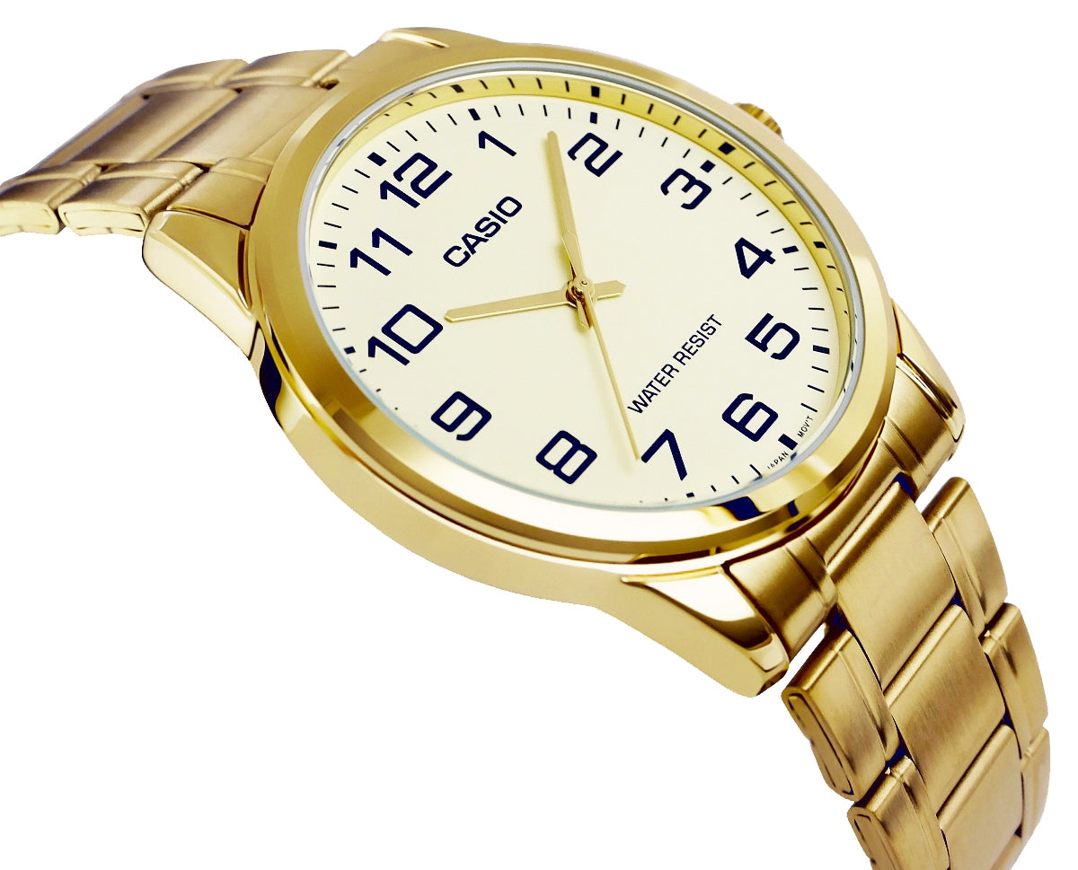 Herrenuhr CASIO MTP-V001G-9BUDF + BOX