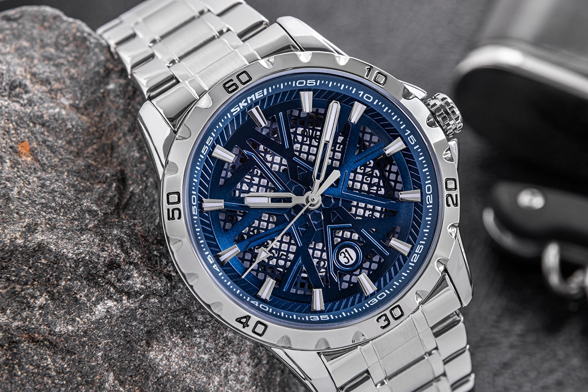 Herrenuhr Skmei 9337BU + BOX