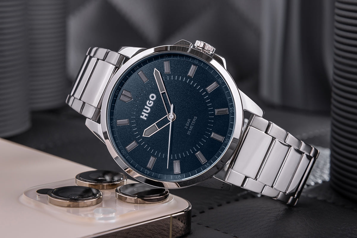 Herrenuhr HUGO First 1530186 + BOX