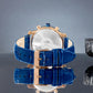 Zegarek Męski Giewont Chronograph Sapphire Miedziano Niebieski GW6260-A5