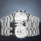 Zegarek Męski Giewont Chronograph Sapphire Srebrno Czarny GW9140-B1