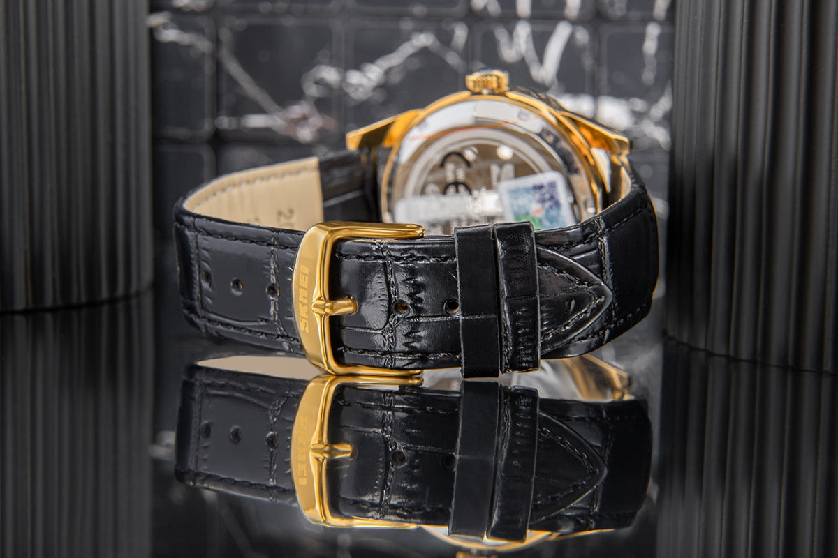Herrenuhr Skmei 9073GDBK-B + BOX