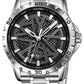Herrenuhr Skmei 9337SIBK + BOX