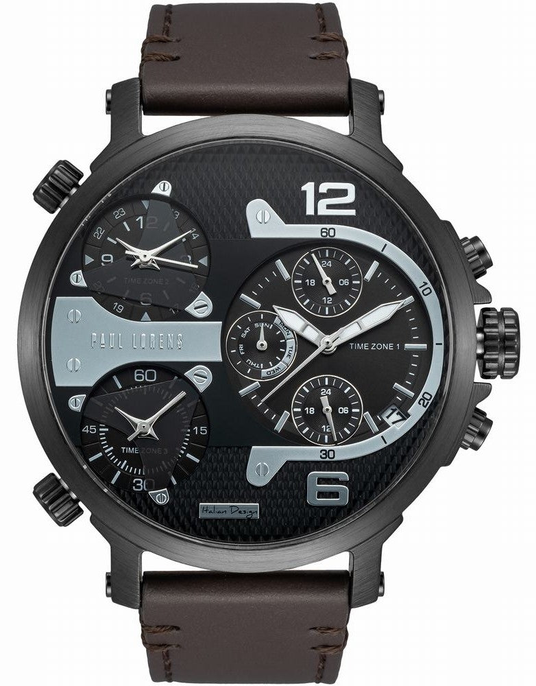 Herrenuhr Paul Lorens PL11706A2-1B2 + BOX