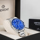 Zegarek Męski Giewont Chronograph Sapphire Srebrno Niebieski GW9580-B3