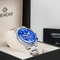 Zegarek Męski Giewont Chronograph Sapphire Srebrno Niebieski GW9140-B3