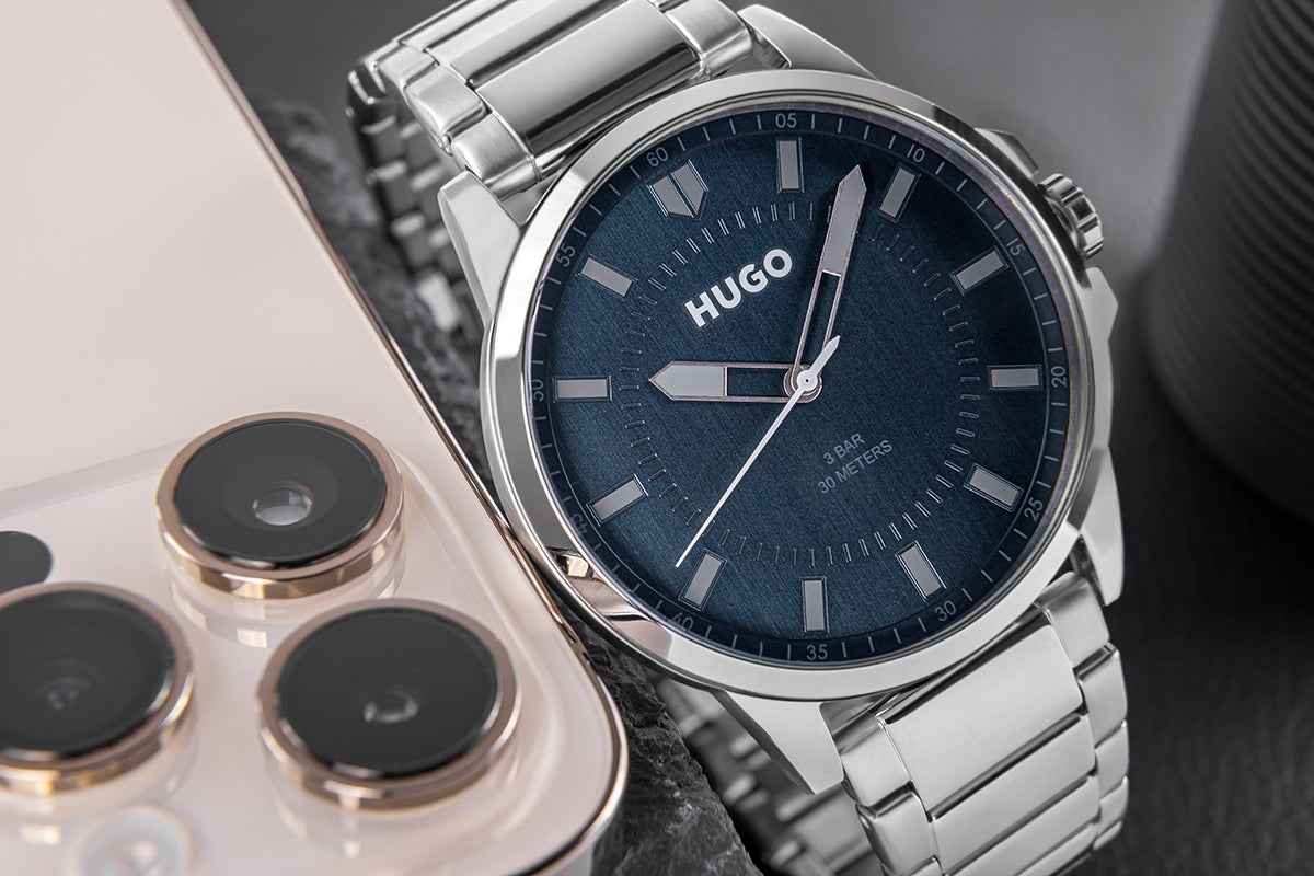 Herrenuhr HUGO First 1530186 + BOX