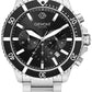 Herrenuhr Giewont Chronograph Saphir Silber GW3970-B2