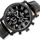 Zegarek Męski Giewont Chronograph Sapphire Czarny GW6260-A3