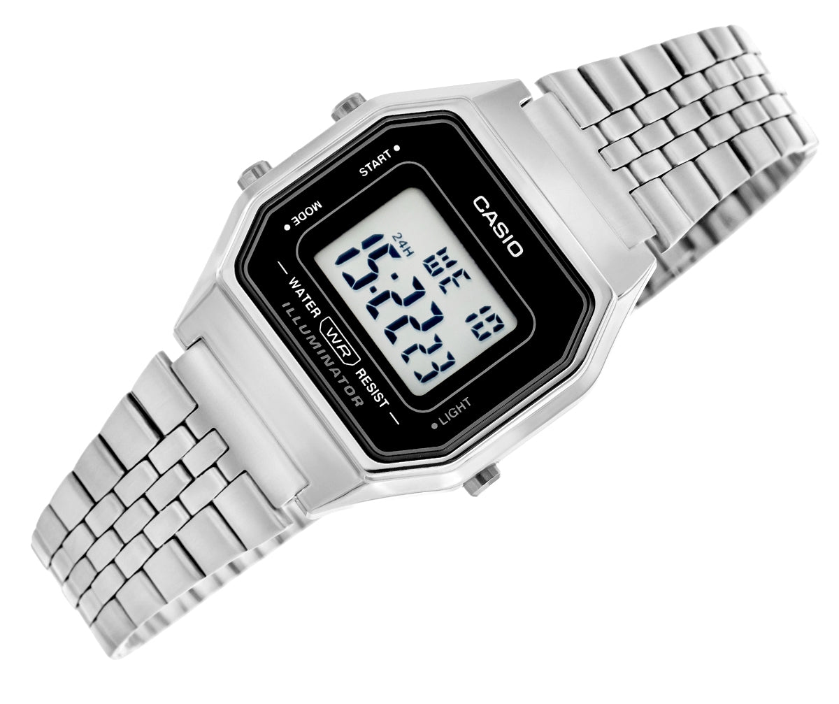 CASIO Vintage LA680WA-1DF Damenuhr + BOX