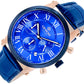 Zegarek Męski Giewont Chronograph Sapphire Miedziano Niebieski GW6260-A5
