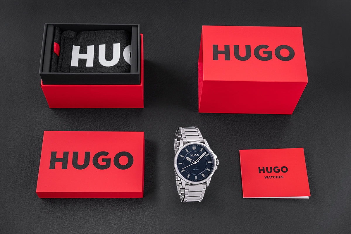 Herrenuhr HUGO First 1530186 + BOX