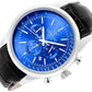 Herrenuhr Giewont Chronograph Saphir Silber-Blau GW7650-A3