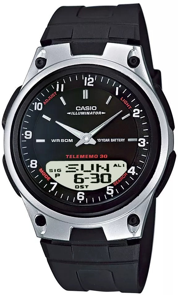 Herrenuhr CASIO DUAL AW-80-1AVDF + BOX