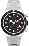 Zegarek Męski TIMEX Q Timex 3-Time Zone Chronograph TW2V69800 + BOX