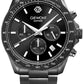 Giewont Men's Chronograph Sapphire Watch Black GW3520-B1