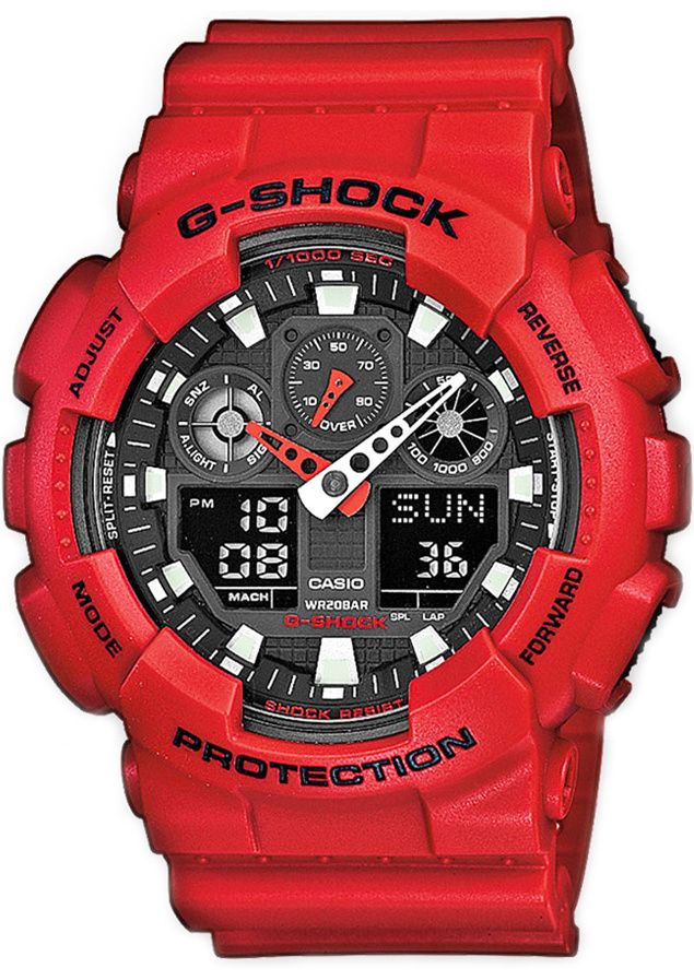 Zegarek Męski CASIO G-SHOCK GA-100B-4AER + BOX
