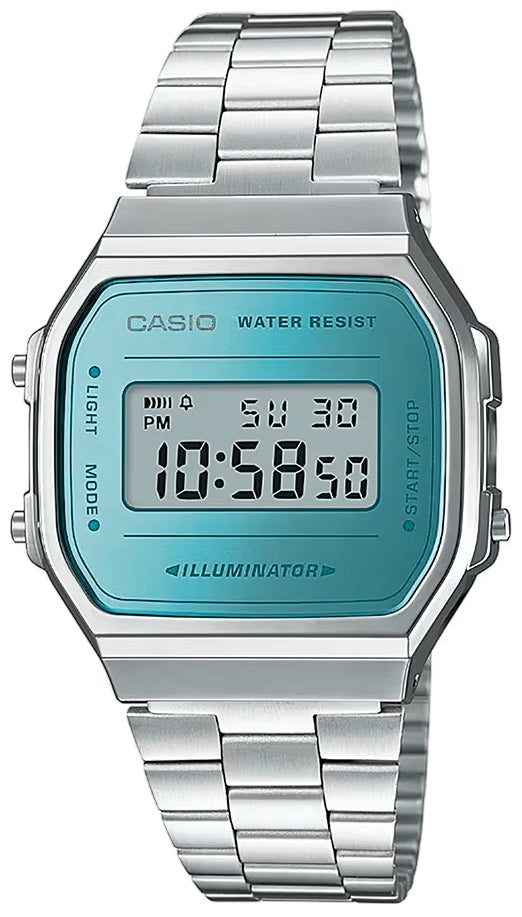 Herrenuhr CASIO VINTAGE A168WEM-2EF + BOX