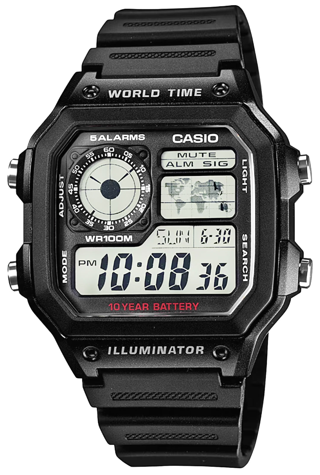 Herrenuhr CASIO AE-1200WH-1AVDF + BOX