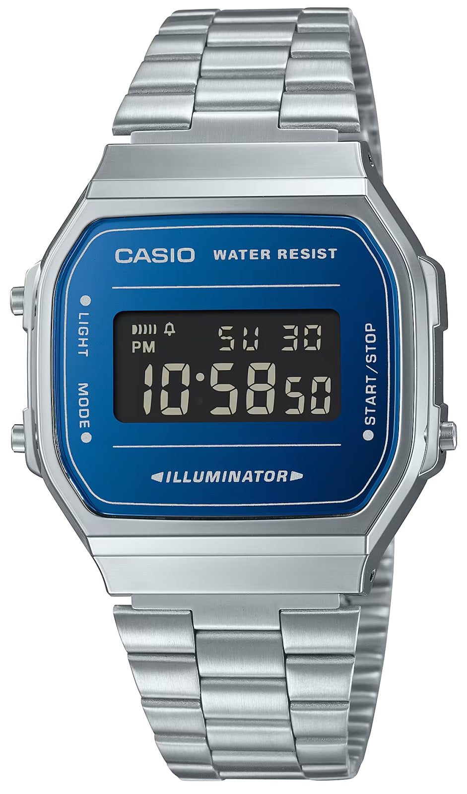 Herrenuhr CASIO VINTAGE A168WEM-2BEF + BOX