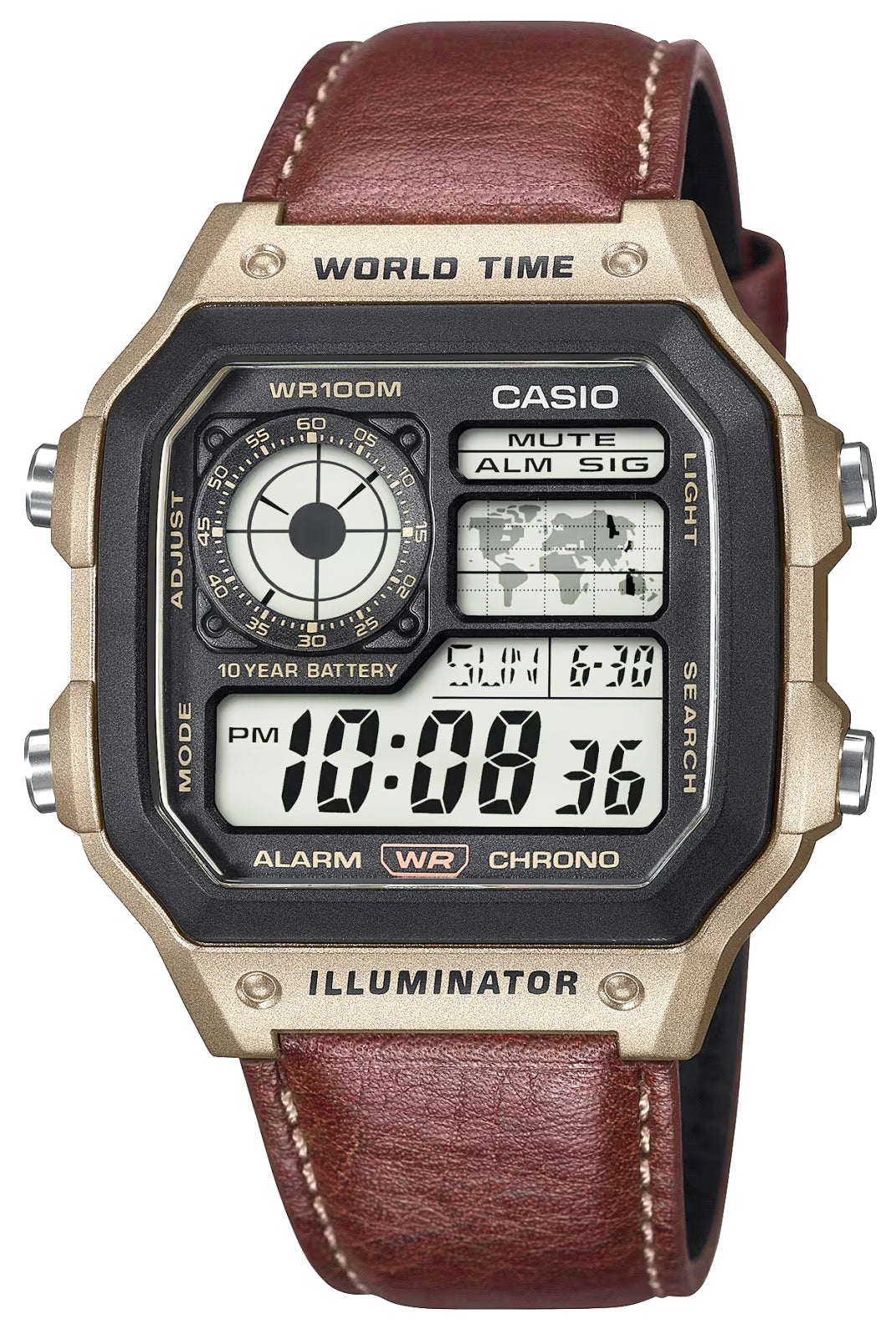Zegarek Męski CASIO AE-1200WHL-5AVEF + BOX