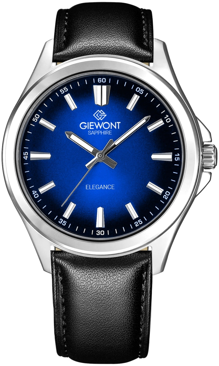 Men's Watch Giewont Elegance Sapphire Black Blue GW5160-A3