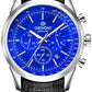 Herrenuhr Giewont Chronograph Saphir Silber-Blau GW7650-A3