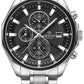 Giewont Men's Chronograph Sapphire Silver Watch GW7290-B2