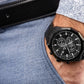 Men's Watch Giewont Chronograph Sapphire Black GW7290-B1