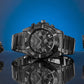 Giewont Herrenuhr Chronograph Saphir Schwarz Titan GW3970-B1
