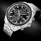 Giewont Men's Chronograph Sapphire Silver Watch GW7290-B2