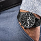 Zegarek Męski Giewont Chronograph Sapphire Czarny GW4580-B1