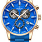 Giewont Herrenuhr Chronograph Saphir Blau GW4580-B5