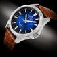 Giewont Elegance Sapphire Men's Watch Brown-Blue GW5160-A7