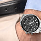 Giewont Men's Chronograph Sapphire Silver Watch GW7290-B2