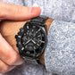 Giewont Men's Chronograph Sapphire Black GW3970-B4 Watch