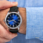 Giewont Elegance Sapphire Men's Watch Black Blue GW5160-A6