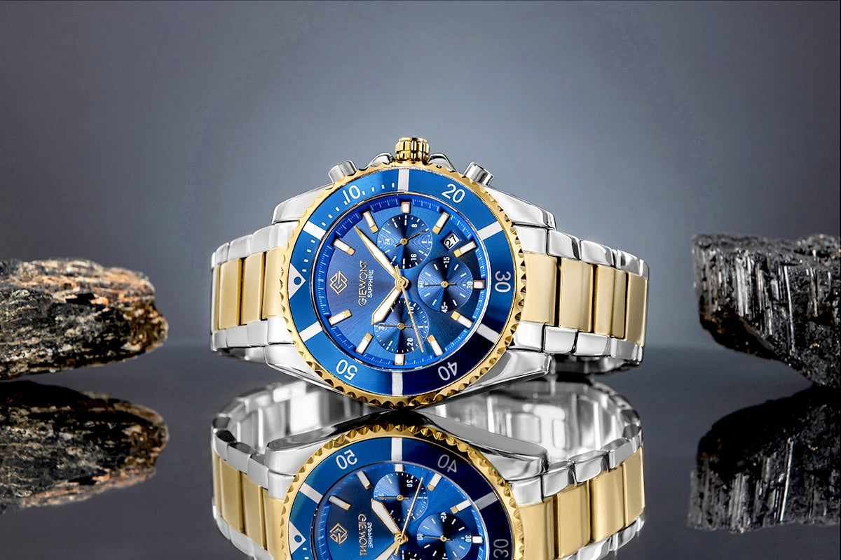 Herrenuhr Giewont Chronograph Saphir Multicolor GW3970-B5