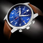 Herrenuhr Giewont Chronograph Saphir Braun-Blau GW5630-A6