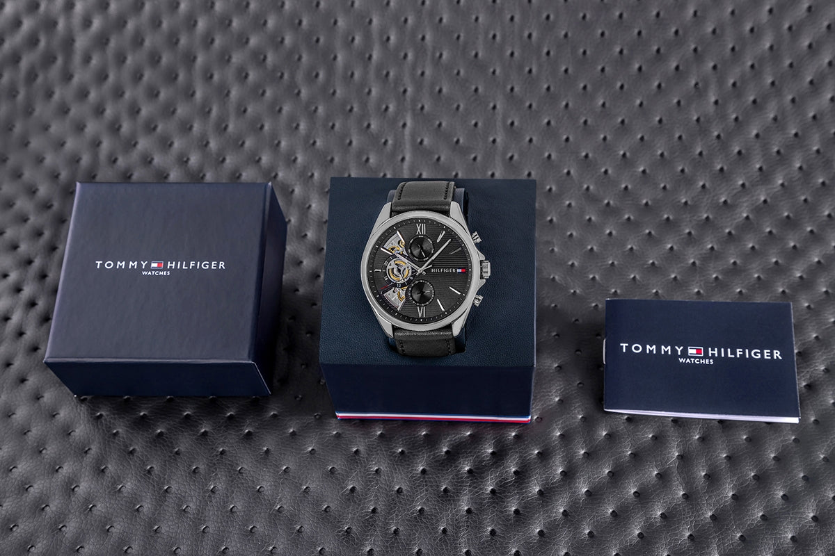 Tommy Hilfiger Baker Open Heart Men's Watch 1710644 + BOX