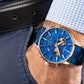 Giewont Herrenuhr Chronograph Saphir Blau GW4580-B5