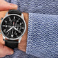 Herrenuhr Giewont Chronograph Saphir Schwarz Silber GW5630-A2