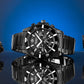 Giewont Men's Chronograph Sapphire Black GW3970-B4 Watch
