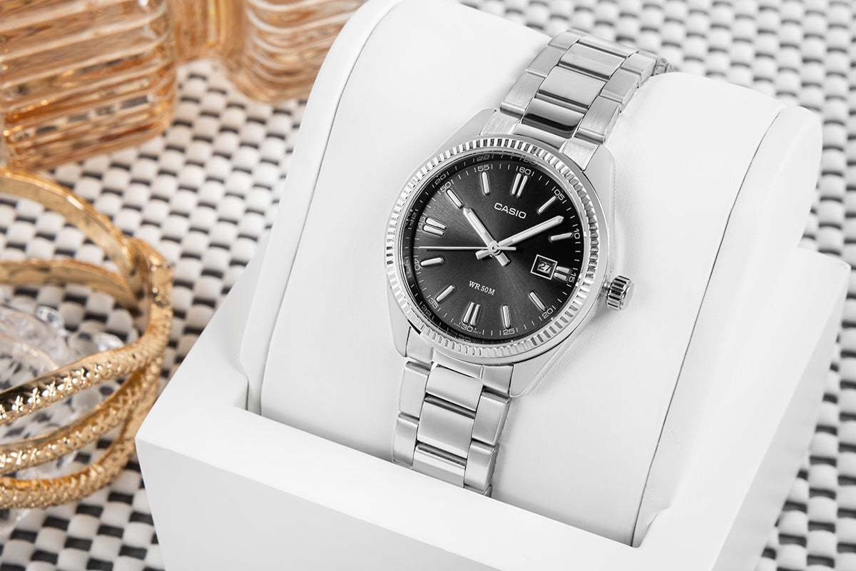 Damenarmbanduhr CASIO LTP-1302PD-1A1VEG + BOX
