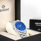 Zegarek Męski Giewont Chronograph Sapphire Srebrno Niebieski GW9460-B3