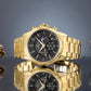 Herrenuhr Giewont Chronograph Saphir Gold Schwarz GW9460-B4
