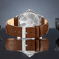 Giewont Elegance Sapphire Men's Watch Brown Blue GW5160-A4
