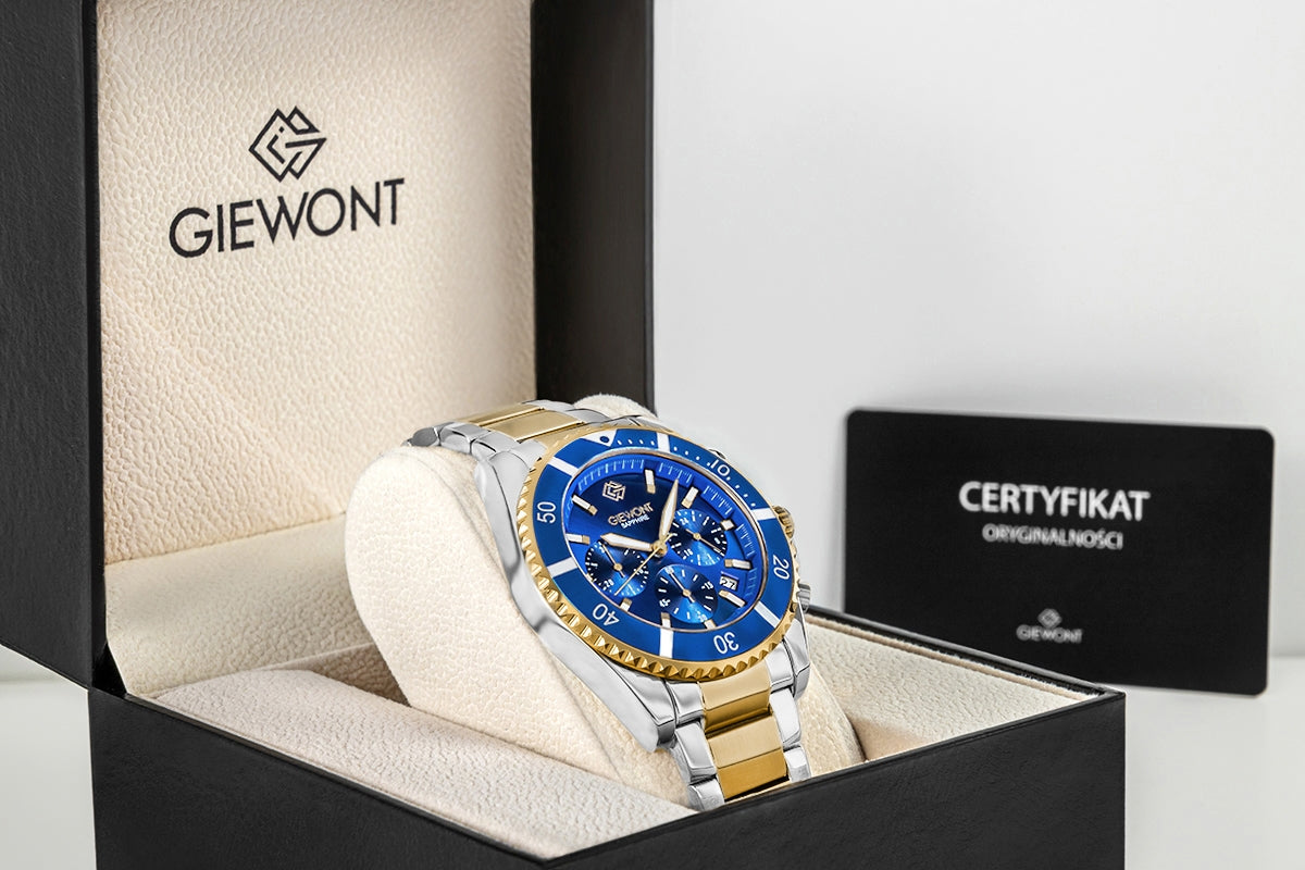 Herrenuhr Giewont Chronograph Saphir Multicolor GW3970-B5